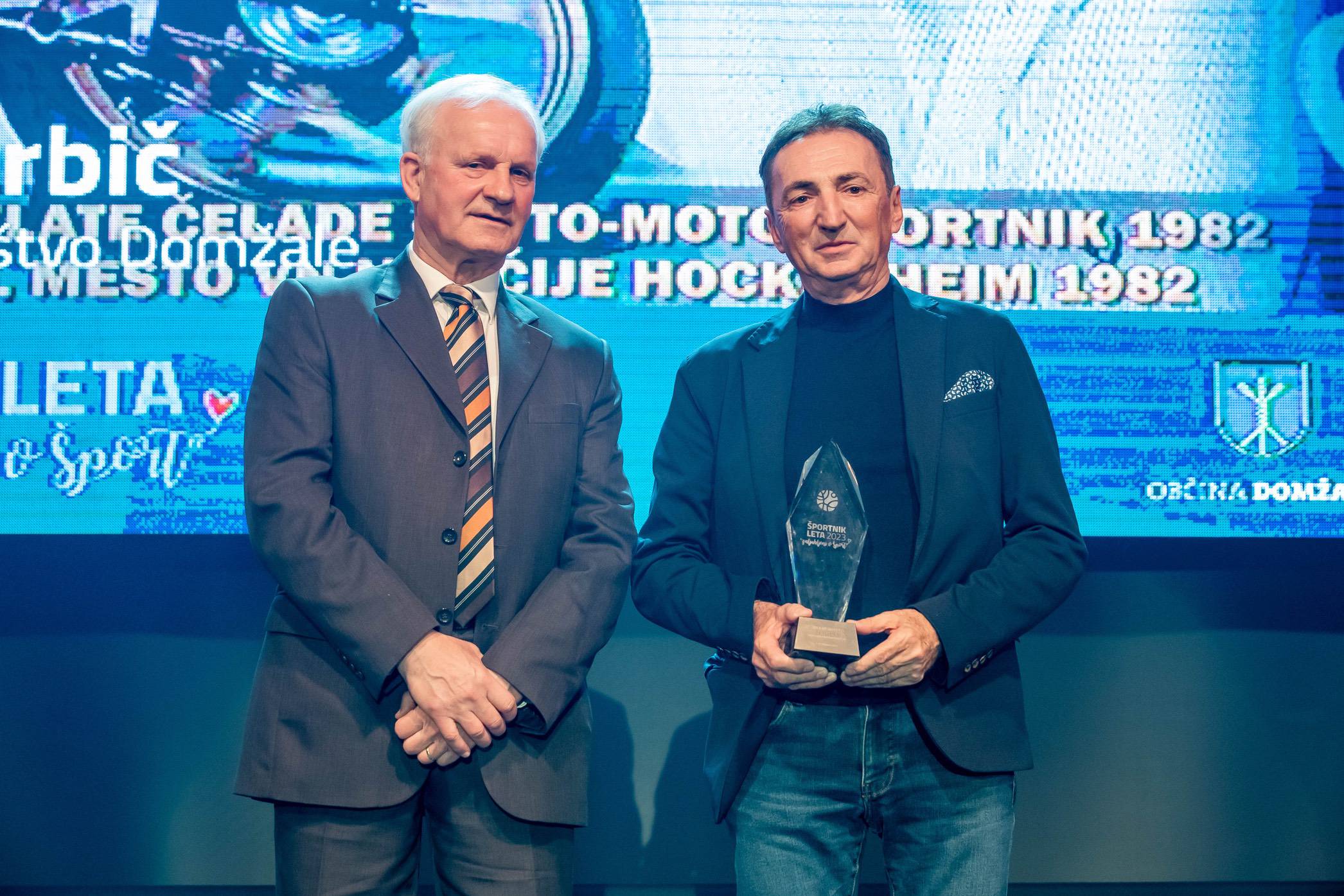 240212 Podelitev Športnik leta Domžale 2023 Zavod za šport in rekreacijo Domžale Peter Verbič